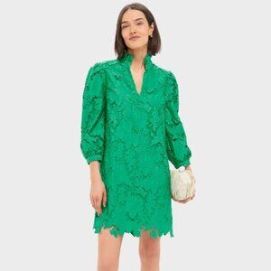 Pomander Place Kelly Green Lace Cath Dress - NWT - Size M - Tuckernuck
